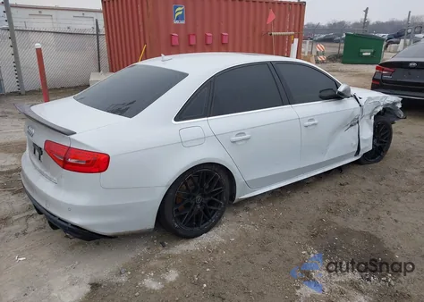 2014 Audi S4 3.0T Premium Plus из США, поврежденный, VIN WAUKGAFL8EA079170